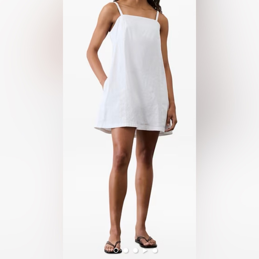 Athleta Paradise Cami Dress in White - Medium